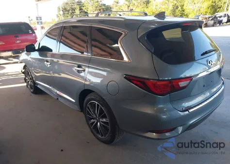2017 Infiniti Qx60 из США, поврежденный, VIN 5N1DL0MN4HC560981